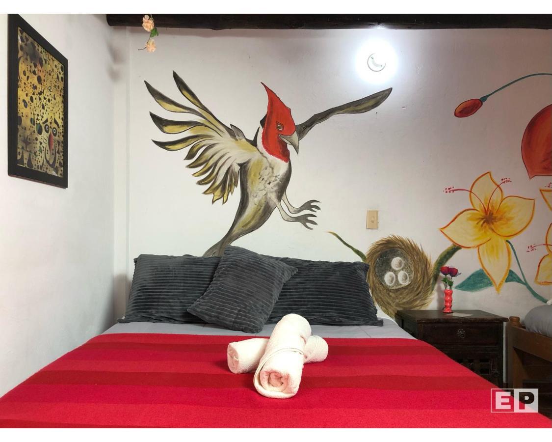 Beija Flor Hostel Villa de Leyva Buitenkant foto