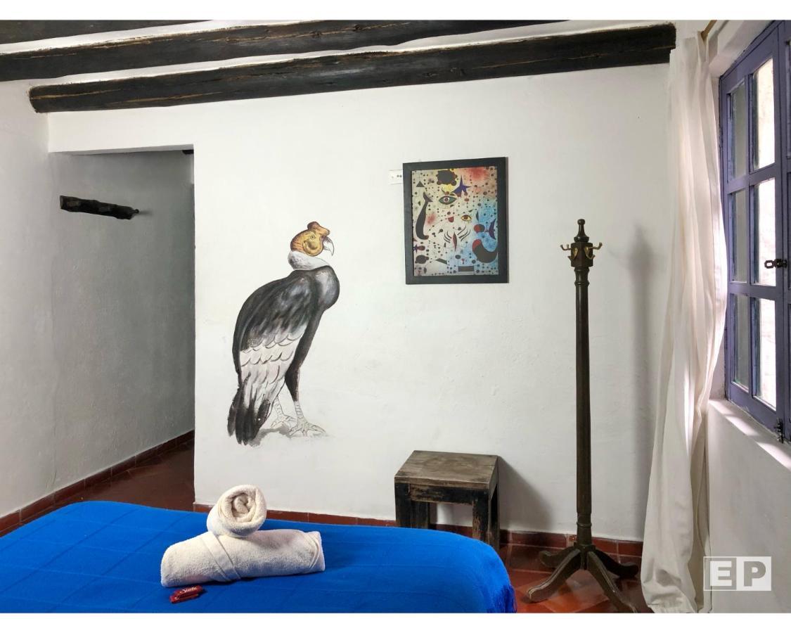 Beija Flor Hostel Villa de Leyva Buitenkant foto