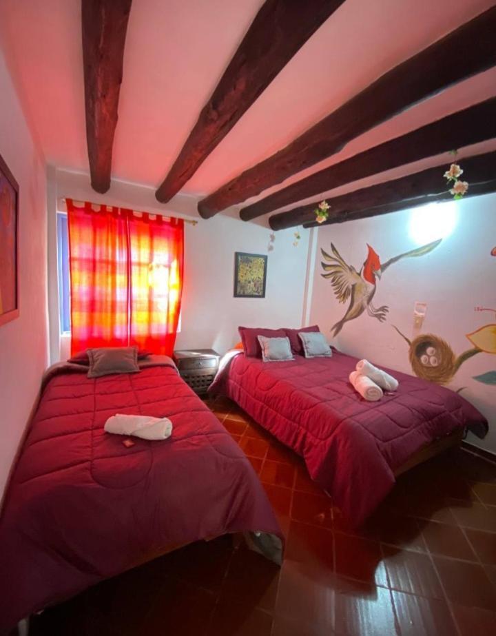 Beija Flor Hostel Villa de Leyva Buitenkant foto