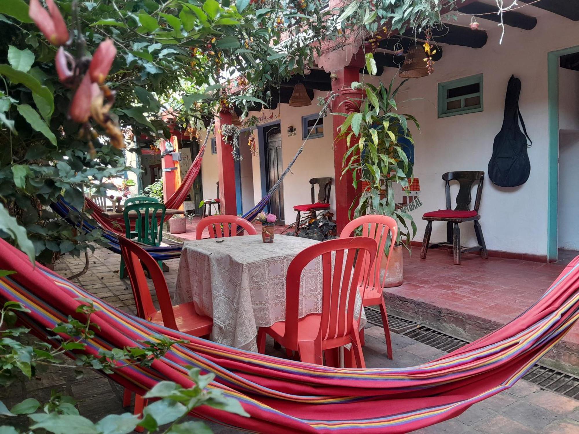 Beija Flor Hostel Villa de Leyva Buitenkant foto